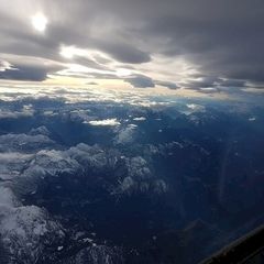 Flugwegposition um 14:08:54: Aufgenommen in der Nähe von Gußwerk, Österreich in 4566 Meter